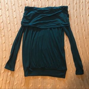 Off the shoulder top.